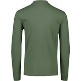 BOSS Orange Polo lange mouw Groen Passerby 10256683 01 50507704 341