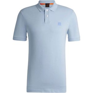 Boss - Passenger - Poloshirt - Blauw - Katoen/Elasthaan