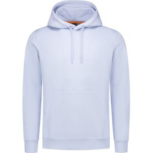 BOSS - 10234591 Hoodie - Katoen - Klassieke Franse Terry Kwaliteit - Geweven Patch