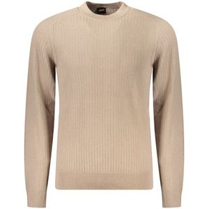 Hugo Boss - Crew Neck - Trui - Beige - 100% Katoen