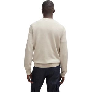 Hugo Boss - Truien - Beige - Katoen - Kapoksi Trui