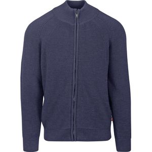 Hugo Boss Orange - Kenion Vest - Donkerblauw - Katoen/Acryl