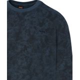 Hugo - Sweatvest - Blauw - Katoen