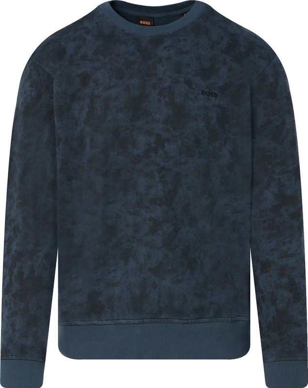 Hugo - Sweatvest - Blauw - Katoen