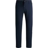 BOSS Orange Katoenen Broek Blauw Chino-Tapered-DS-3 10262577 0 50519228/404
