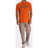 BOSS Orange Katoenen Broek Bruin Sisla-7-Cargo 10256880 01 50519573/246