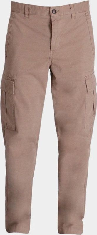 BOSS Orange Katoenen Broek Bruin Sisla-7-Cargo 10256880 01 50519573/246