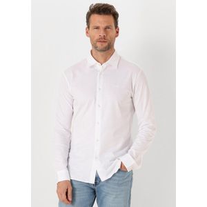 BOSS - Slim-fit Overhemd - Gemêleerde Katoenpiqué