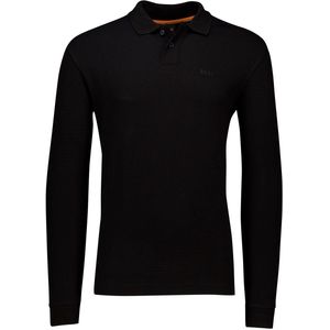 Hugo Boss - LM Petempestolong - Polo - Zwart - Lange Mouwen