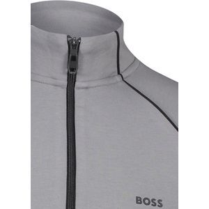 BOSS Green - Sweat 1 - Sweater - Grijs - Katoen