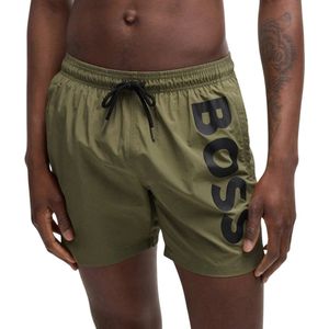 Boss - Octopus - Zwemshort - Donkergroen - Zwart