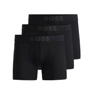 Hugo Boss BOSS active microfiber 3P long boxers zwart - L