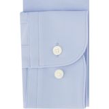 Hugo Boss - Slim Fit Jersey Shirt - Overhemd - Blauw - Jersey Stof, Rekbare Stof