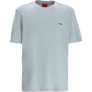 T-shirt - Blauw/Grijs - 100% Katoen - Regular Fit