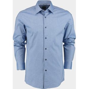 BOSS Black Business hemd lange mouw Blauw H-HANK-kent-C1-214 10258875 0 50519867/420