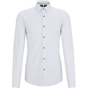 BOSS - Overhemd - Zwart - Polyamide/Elastaan - Regular Fit