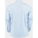 BOSS Black - H-ROAN-BD-E-C1-243 - Overhemd - Blauw - Katoen/Polyamide/Elastaan