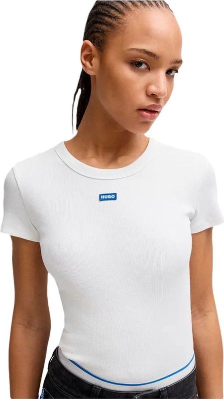 HUGO - Easy B 10257055 - T-shirt - Effen - Katoen