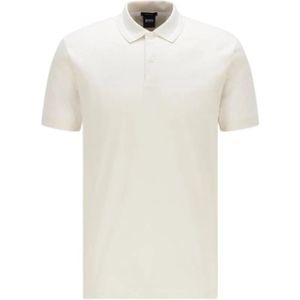 Boss - H Press 57 - Korte Mouw Poloshirt - Blauw - Katoenblend