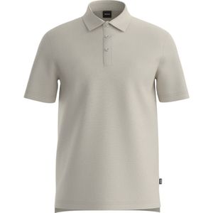 Boss - H Press 57 - Korte Mouw Poloshirt - Blauw - Katoenblend