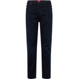 BOSS - 50524239 - Jeans - Marineblauw - Taps Toelopend, Katoen, Gerecycled Katoen