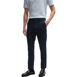 BOSS - Kaiton - Broek - Blauw - Katoen - Slim Fit