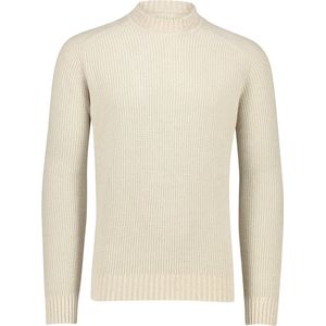 Hugo Boss - Orange - Trui - Beige - Katoen - Normale Fit