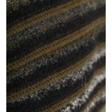 BOSS Pullover Aturn Wolblend Strepen Zwart - Heren - Pullovers