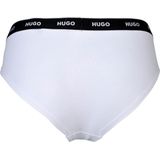 HUGO - Stripe Panties - 3-pack - Damesondergoed - Zwart - Katoen