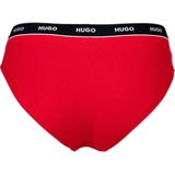 HUGO - Stripe Panties - 3-pack - Damesondergoed - Zwart - Katoen