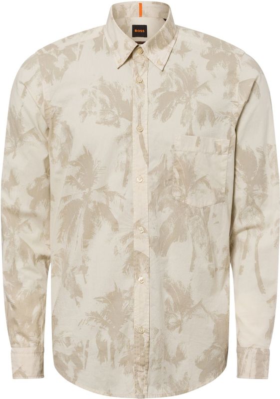 BOSS Orange - Rickert - Overhemd - Blauw - Katoen