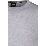 BOSS - Botto - Trui - Grijs - Regular Fit - Wol