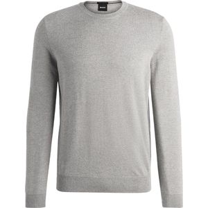 BOSS - Botto - Trui - Grijs - Regular Fit - Wol