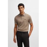 Hugo Boss - Paddy - Poloshirt - Blauw - Katoen - Regular Fit