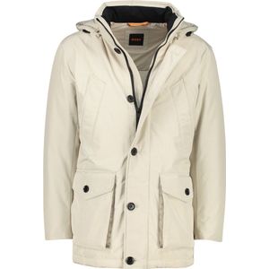 Boss Orange Osiass winterjas beige Normale Fit