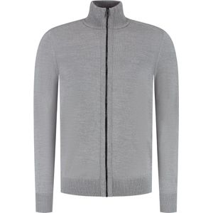 Boss - Avac Fz - Gebreide Trui - Effen - 60% Scheerwol 40% Acryl