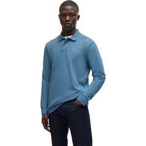 Boss Orange - Passerby - Polo - Blauw - Katoen