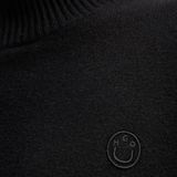 HUGO - Sesty - Trui - Zwart - Staande Kraag - Lange Mouwen