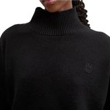 HUGO - Sesty - Trui - Zwart - Staande Kraag - Lange Mouwen