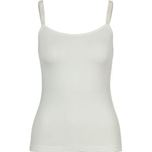 Onderhemd van stretchjersey met logobandjes