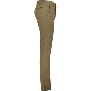 Boss Orange chino slim fit bruin effen katoen en elastaan