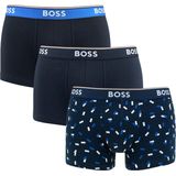 HUGO BOSS Power - Boxershort - Blauw - Set van 3