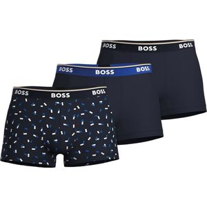 HUGO BOSS Power - Boxershort - Blauw - Set van 3