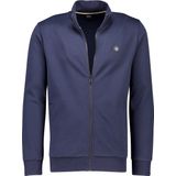 Hugo Boss - Black Vest - Effen Blauw - Katoen - Normale Fit