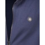 Hugo Boss - Black Vest - Effen Blauw - Katoen - Normale Fit