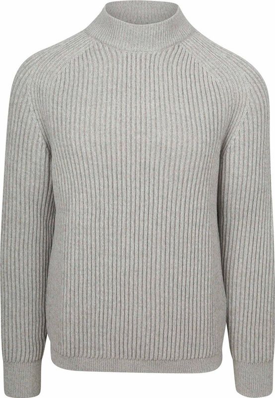 BOSS Pullover Kearth Lichtgrijs - Heren - Pullovers