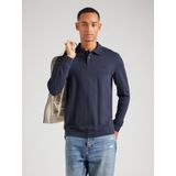 Hugo Boss - PE Interlock Longsleeve Polo - Black - Interlock Jersey