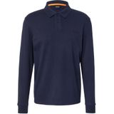 Hugo Boss - PE Interlock Longsleeve Polo - Black - Interlock Jersey