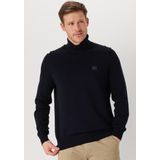 Hugo Boss - Rollneck Trui - Beige - Katoen - Regular Fit