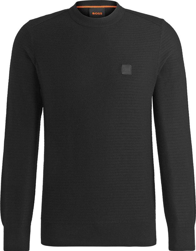 Hugo - Sweatshirt - Zwart - Katoen